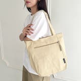 【A4収納可能】ファスナーポケット付き縦型トートバッグ | Outfitter lab | 詳細画像17