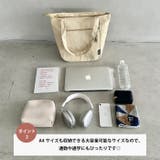 【A4収納可能】ファスナーポケット付き縦型トートバッグ | Outfitter lab | 詳細画像3