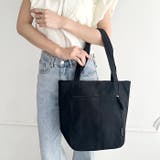 【A4収納可能】ファスナーポケット付き縦型トートバッグ | Outfitter lab | 詳細画像5