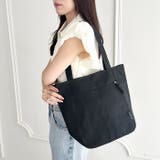 【A4収納可能】ファスナーポケット付き縦型トートバッグ | Outfitter lab | 詳細画像7