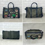 【大容量】ワッペンスタッズデザインボストンバッグ トラベルバッグ | Outfitter lab | 詳細画像19 