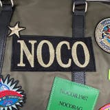 【大容量】ワッペンスタッズデザインボストンバッグ トラベルバッグ | Outfitter lab | 詳細画像22 