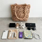 フラワー編みトートバッグ | Outfitter lab | 詳細画像22