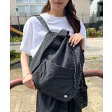 ブラック | 【A4収納可】2wayナイロンバックパック トートバッグ | Outfitter lab