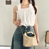 2wayパールハンドル ハンドバッグ クラッチバッグ  | Outfitter lab | 詳細画像14 
