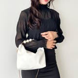 2wayパールハンドル ハンドバッグ クラッチバッグ  | Outfitter lab | 詳細画像25 