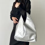【A4収納可】PUワンハンドルショルダーバッグ トートバッグ | Outfitter lab | 詳細画像13 