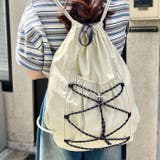 【A4収納可】ナイロンドローストリングナップサック | Outfitter lab | 詳細画像12