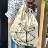 【A4収納可】ナイロンドローストリングナップサック | Outfitter lab | 詳細画像13