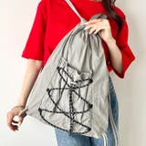【A4収納可】ナイロンドローストリングナップサック | Outfitter lab | 詳細画像19