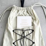 【A4収納可】ナイロンドローストリングナップサック | Outfitter lab | 詳細画像24