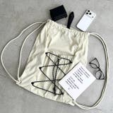 【A4収納可】ナイロンドローストリングナップサック | Outfitter lab | 詳細画像28