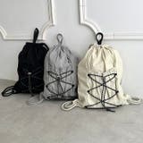 【A4収納可】ナイロンドローストリングナップサック | Outfitter lab | 詳細画像29