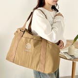 【2WAY・大容量】ワントーンカラーナイロンボストンバッグ/トラベルバッグ | Outfitter lab | 詳細画像23 