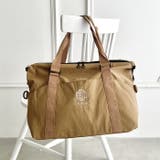 【2WAY・大容量】ワントーンカラーナイロンボストンバッグ/トラベルバッグ | Outfitter lab | 詳細画像28 