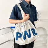 【A4収納可】ビッグロゴナイロントートバッグ ドローストリングバッグ | Outfitter lab | 詳細画像6 