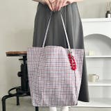 リバーシブルチェックトートバッグ | Outfitter lab | 詳細画像12 