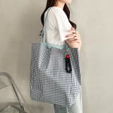 リバーシブルチェックトートバッグ | Outfitter lab | 詳細画像34 