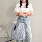 リバーシブルチェックトートバッグ | Outfitter lab | 詳細画像35 