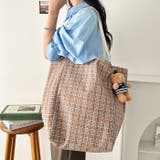 リバーシブルチェックトートバッグ | Outfitter lab | 詳細画像6 