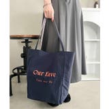 ネイビー | リバーシブルチェックトートバッグ | Outfitter lab