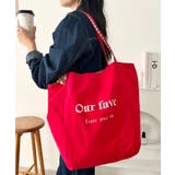 レッド | リバーシブルチェックトートバッグ | Outfitter lab