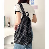 ブラック | 軽量ドットナイロンバックパック リュック | Outfitter lab