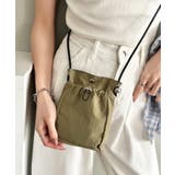 カーキ | アジャスターサコッシュ ミニショルダーバッグ | Outfitter lab