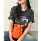 オレンジ | アジャスターサコッシュ ミニショルダーバッグ | Outfitter lab