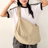 【A4収納可】大容量ムーンショルダーバッグ | Outfitter lab | 詳細画像11