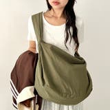 【A4収納可】大容量ムーンショルダーバッグ | Outfitter lab | 詳細画像18