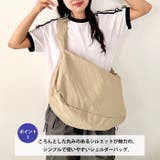 【A4収納可】大容量ムーンショルダーバッグ | Outfitter lab | 詳細画像2