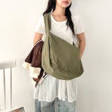 【A4収納可】大容量ムーンショルダーバッグ | Outfitter lab | 詳細画像20