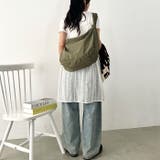 【A4収納可】大容量ムーンショルダーバッグ | Outfitter lab | 詳細画像21