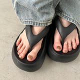 【軽量・厚底】ボリュームソールビーチサンダル | Outfitter lab | 詳細画像11 