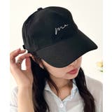 ブラック | フロント刺繍ロゴキャップ | Outfitter lab