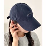 ネイビー | フロント刺繍ロゴキャップ | Outfitter lab