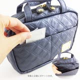 コスメバッグ・ブラシポケット付き 化粧ポーチ コスメポーチ | At First | 詳細画像5