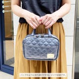 コスメバッグ・ブラシポケット付き 化粧ポーチ コスメポーチ | At First | 詳細画像6