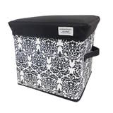 ダマスク・ブラック | 片付く収納スツール 収納ボックス リビング収納 | At First