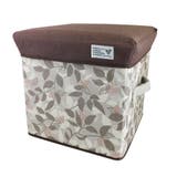 リーフ・ブラウン | 片付く収納スツール 収納ボックス リビング収納 | At First