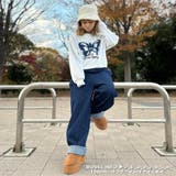 蝶モチーフロゴスウェット 裏起毛オーバーサイズ | Belle Cie | 詳細画像12 