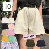 ハイウエスト ショートパンツ レディース | Belle Cie | 詳細画像1
