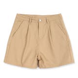 ベージュ | ハイウエスト ショートパンツ レディース | Belle Cie