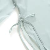 シアーシャツ レディース 薄手 脇リボン 羽織 ゆったり 春夏秋 | Belle Cie | 詳細画像16