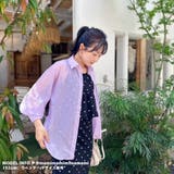 シアーシャツ レディース 薄手 脇リボン 羽織 ゆったり 春夏秋 | Belle Cie | 詳細画像37