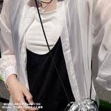 シアーシャツ レディース 薄手 脇リボン 羽織 ゆったり 春夏秋 | Belle Cie | 詳細画像21