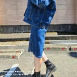 タイトスカート ストレッチデニム ひざ下丈 | Belle Cie | 詳細画像25