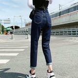 ハイウエストパンツ レディース デニム | Belle Cie | 詳細画像9 