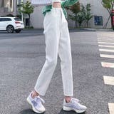 ハイウエストパンツ レディース デニム | Belle Cie | 詳細画像10 